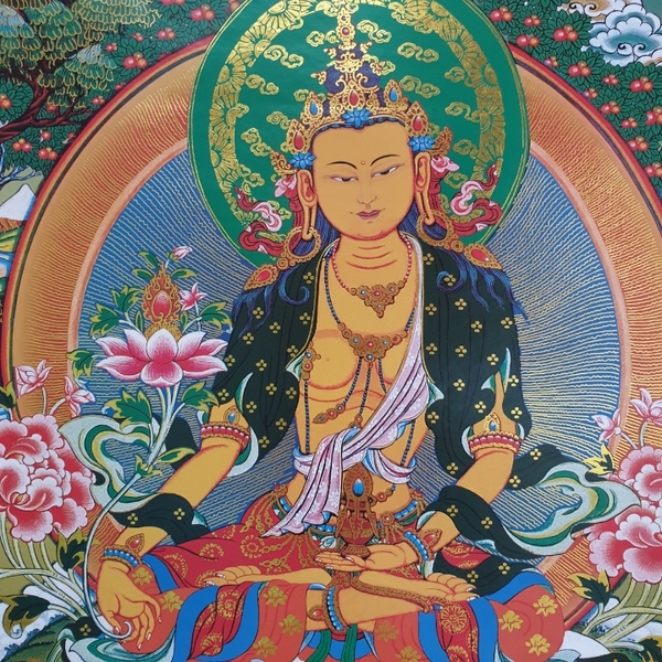 Tranh Thangka Tài Bảo Vũ Bảo_120x80cm